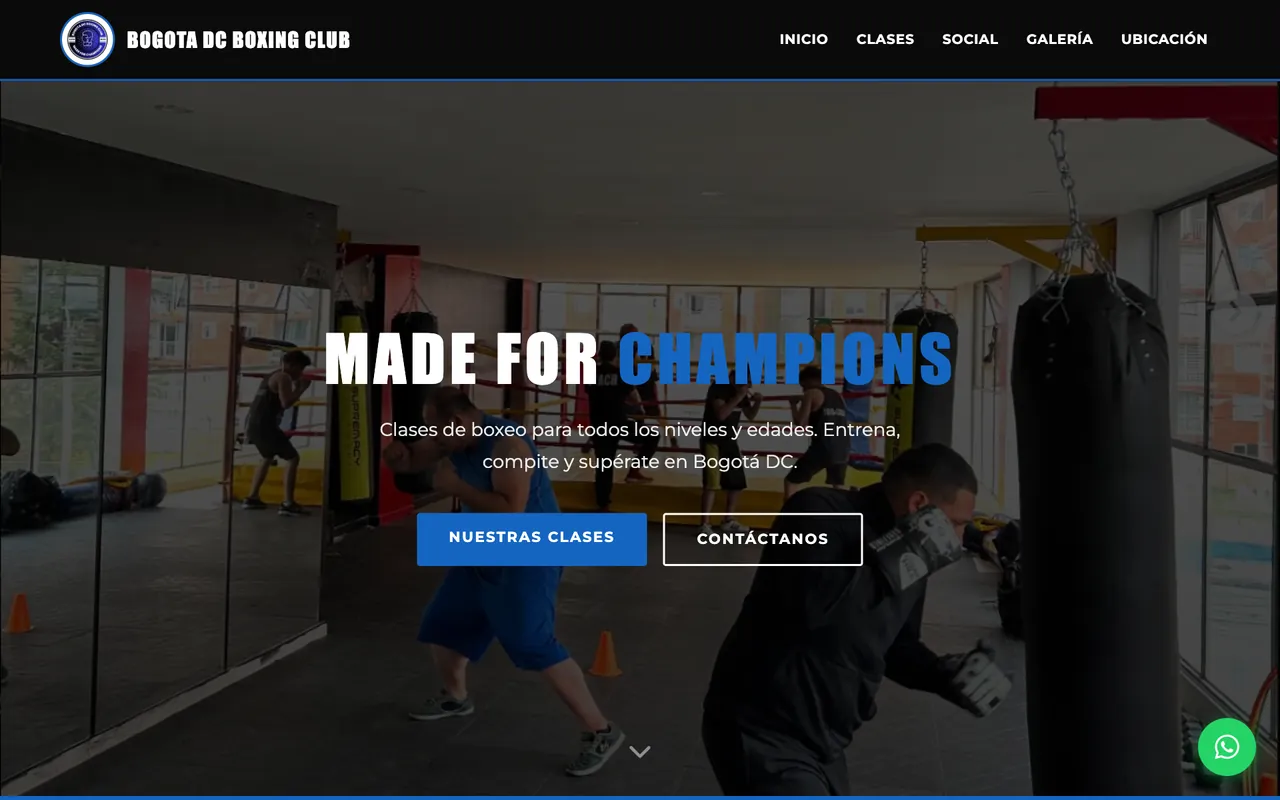 Portada de Bogotá D.C. Boxing Club